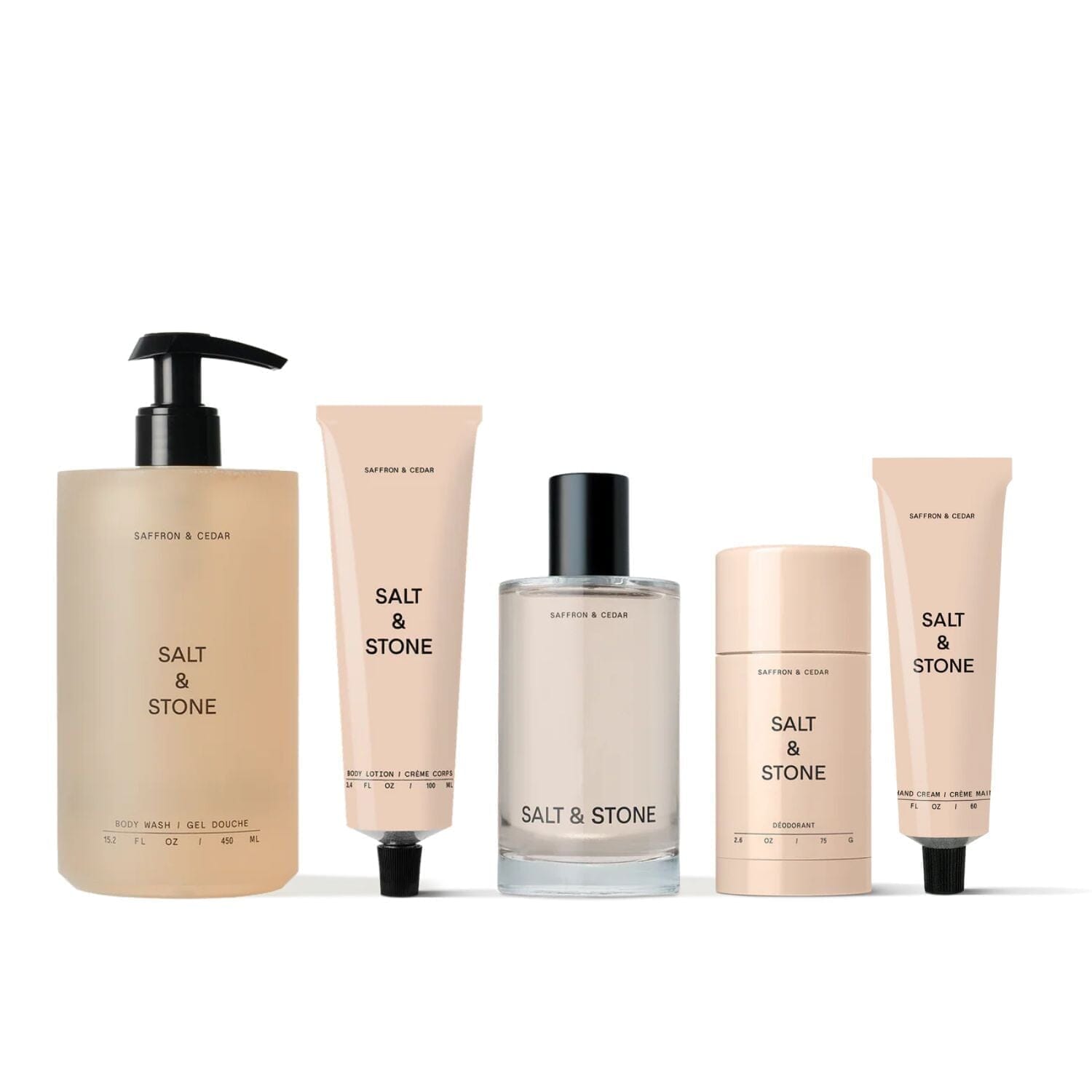 Salt & Stone Hand Cream - Saffron & Cedar (60ml) Hand Care Salt & Stone 