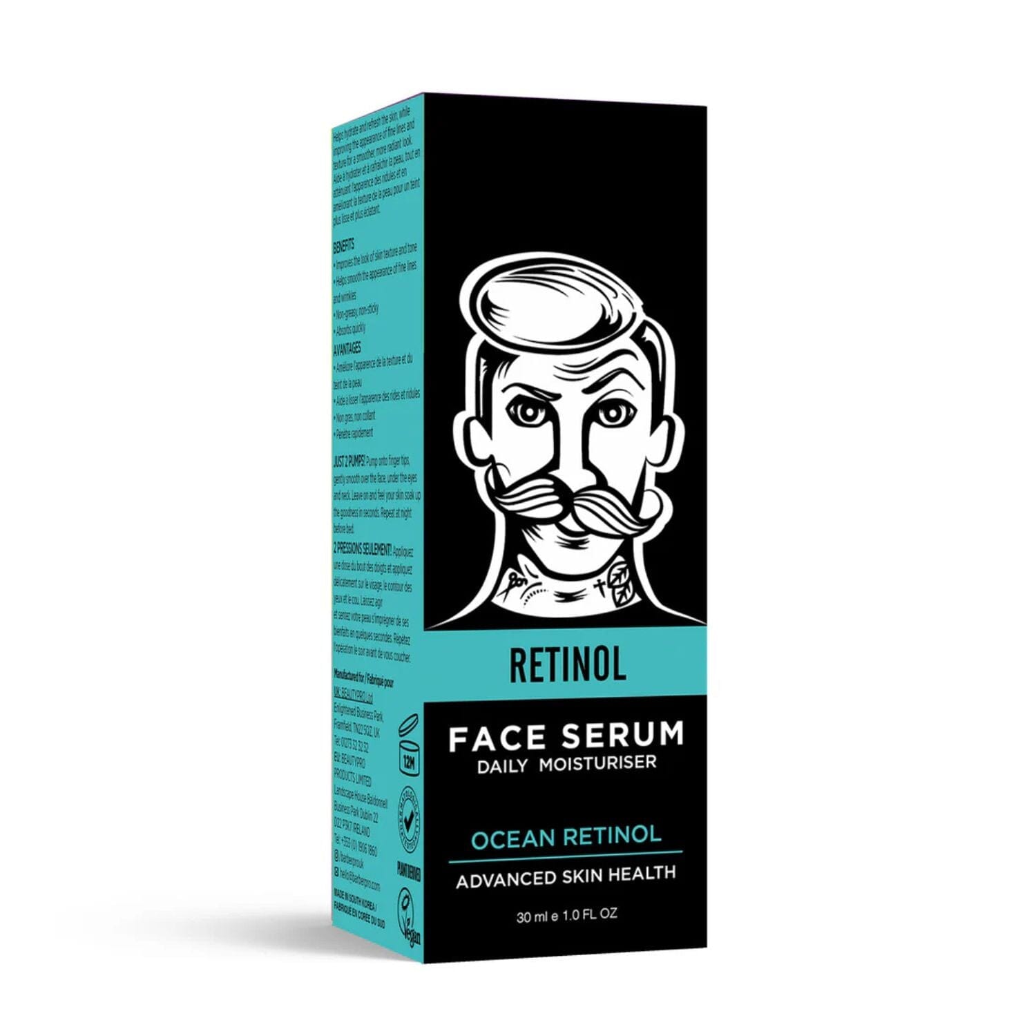 Barber Pro Retinol Face Serum (30ml) Serums Barber Pro 