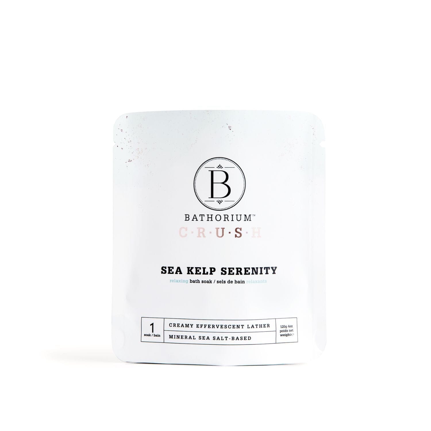 Bathorium Crush Relaxing Bath Soak - Sea Kelp Serenity (Size Options) Bath Salt / Soaks Bathorium 120g (1 bath) 