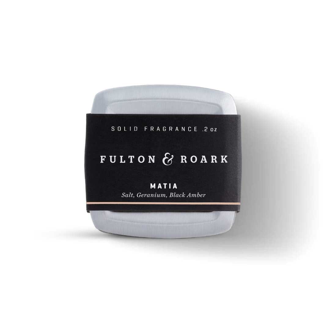 Fulton & Roark Matia Solid Cologne (0.2oz) Solid Cologne Fulton & Roark 