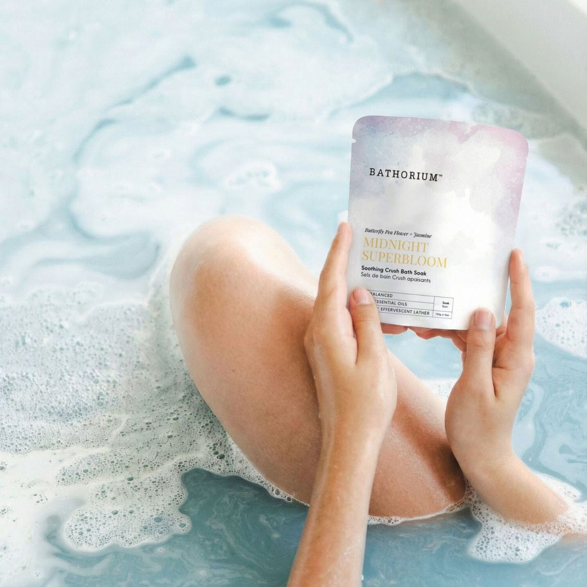 Bathorium Crush Relaxing Bath Soak - Midnight Superbloom (Size Options) Bath Salt / Soaks Bathorium 