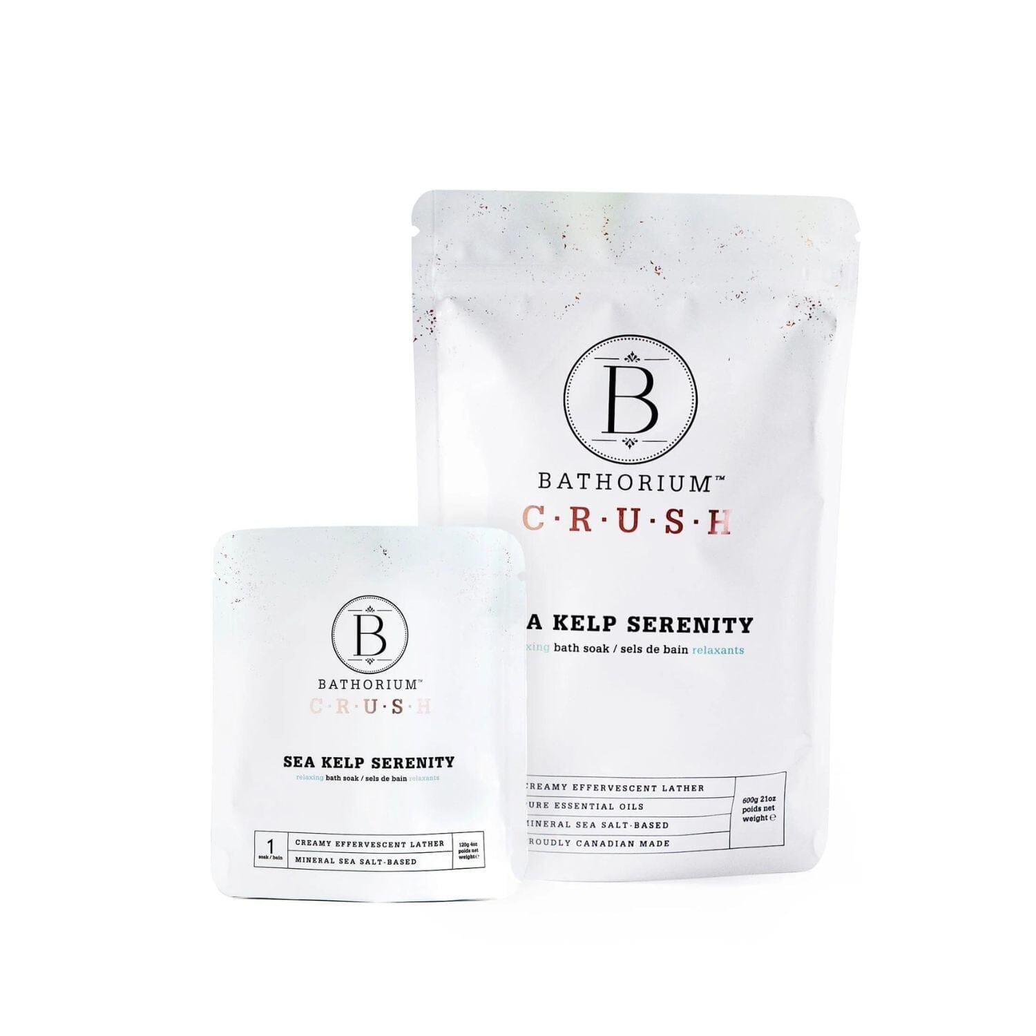 Bathorium Crush Relaxing Bath Soak - Sea Kelp Serenity (Size Options) Bath Salt / Soaks Bathorium 