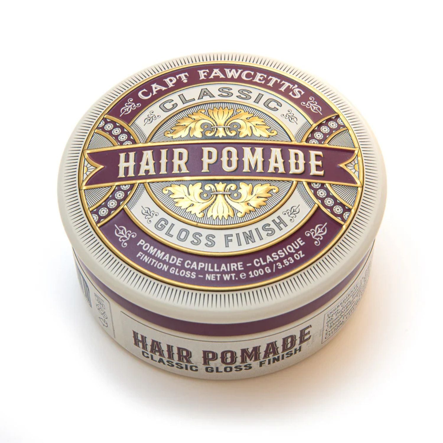 Captain Fawcett Classic Pomade - Burgundy (100g)