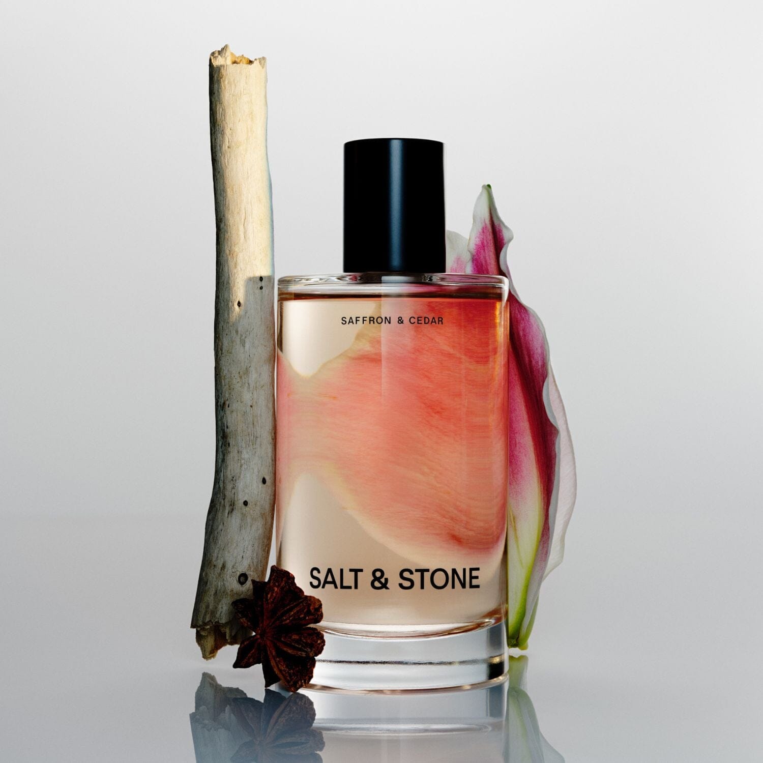 Salt & Stone Body Mist - Saffron & Cedar (100ml) Body Spray Salt & Stone 