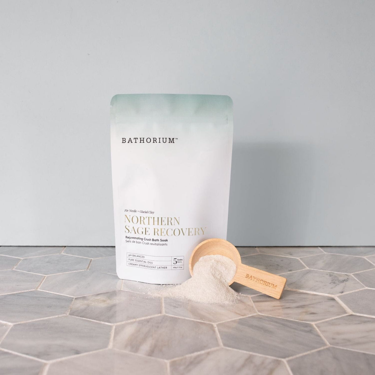 Bathorium Crush Relaxing Bath Soak - Northern Sage Recovery (Size Options) Bath Salt / Soaks Bathorium 