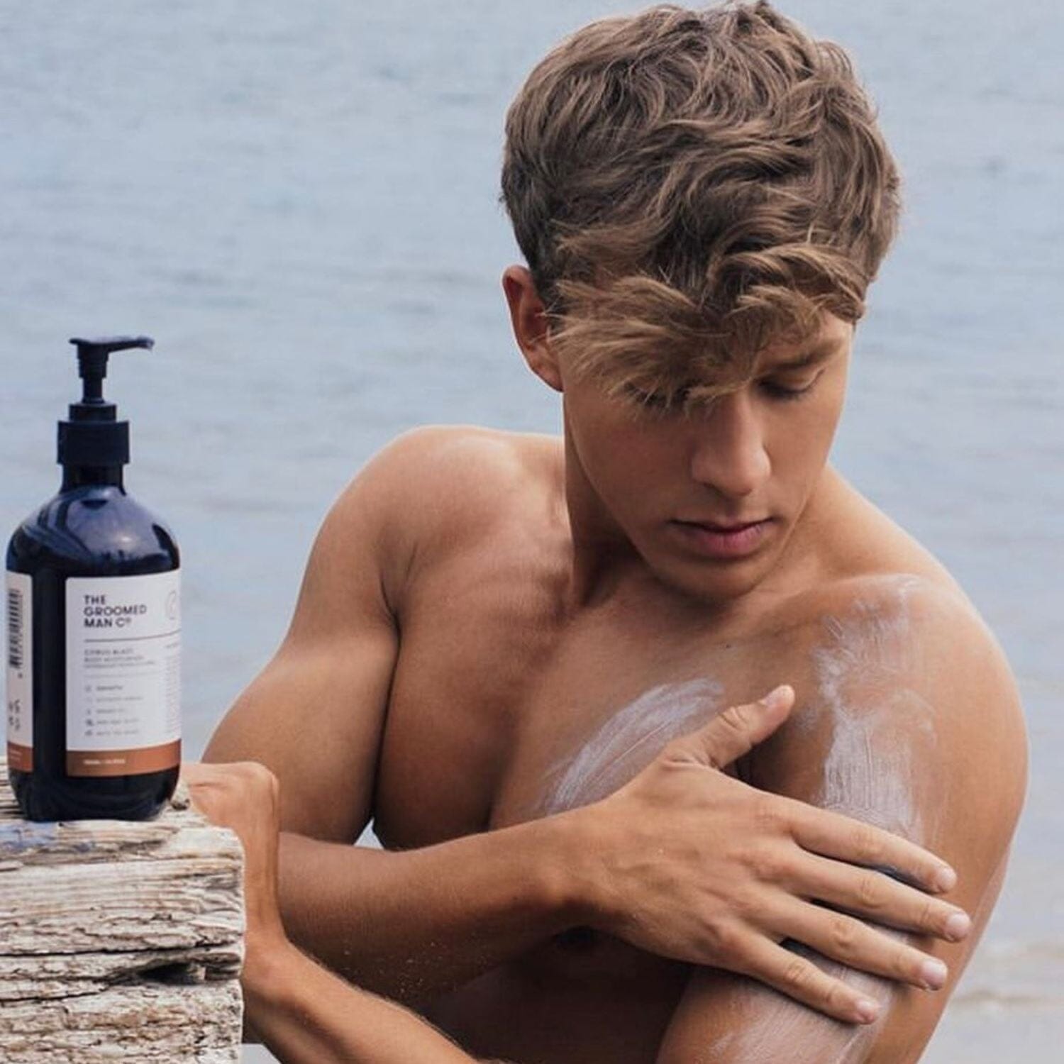 The Groomed Man Co Citrus Blast Body Wash and Moisturizer Kit Shower Gels & Washes The Groomed Man Co. 