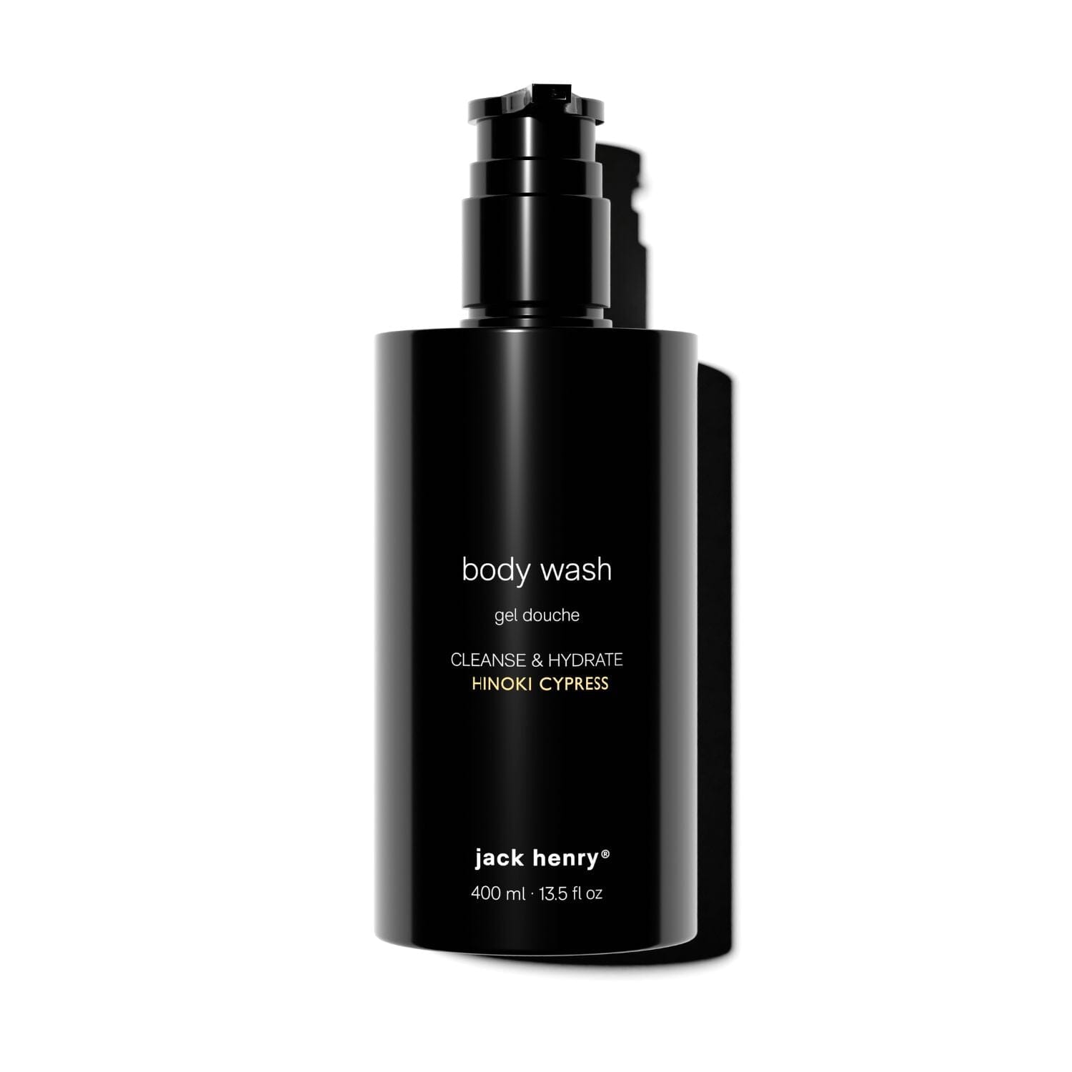 Jack Henry Body Wash - Hinoki Cypress (400ml) Shower Gels & Washes Jack Henry 