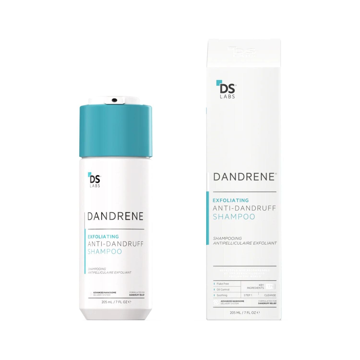 DS Laboratories Dandrene Exfoliating Anti-Dandruff Shampoo (205ml) Shampoos DS Laboratories 