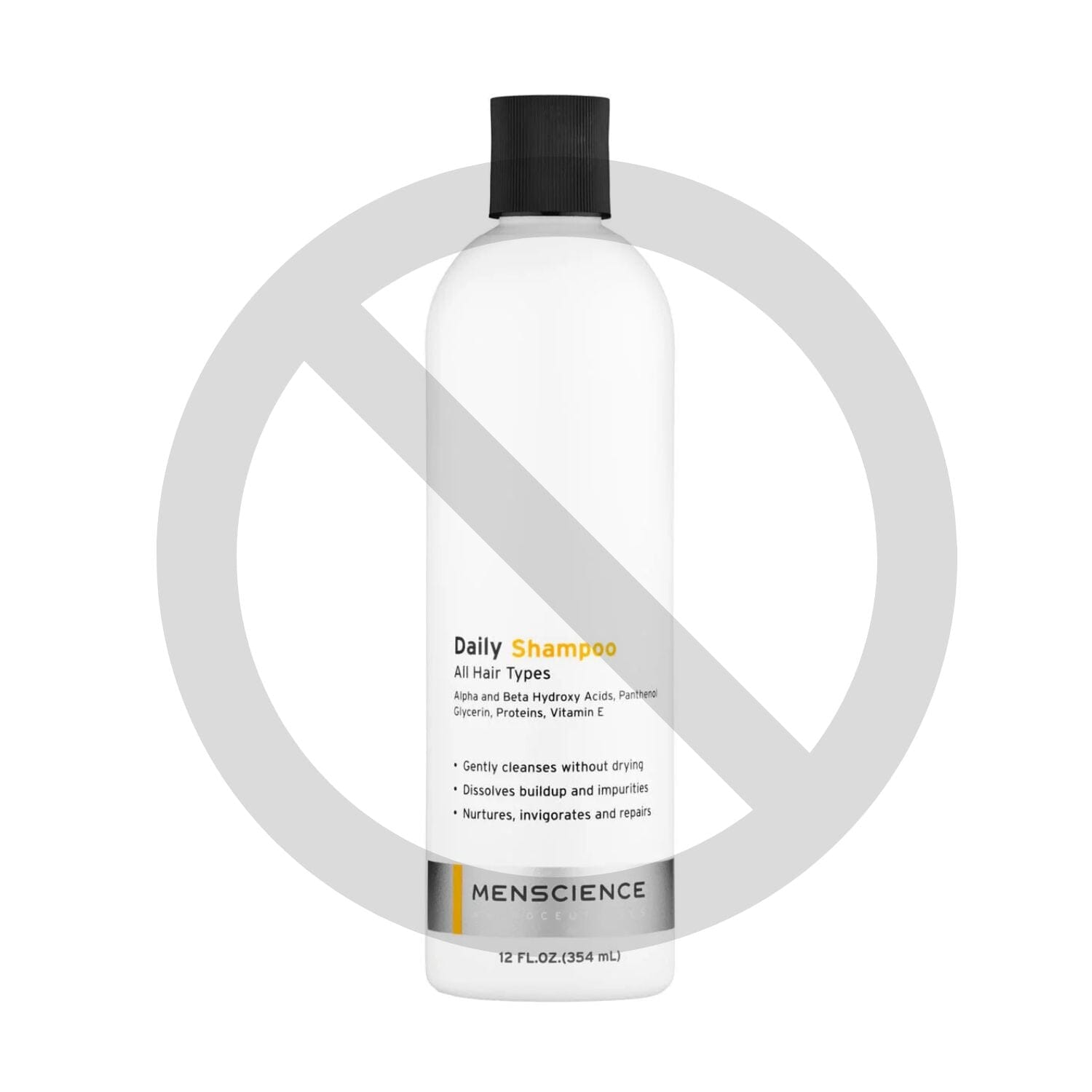 Menscience Daily Shampoo (Size Options) Shampoos Menscience 