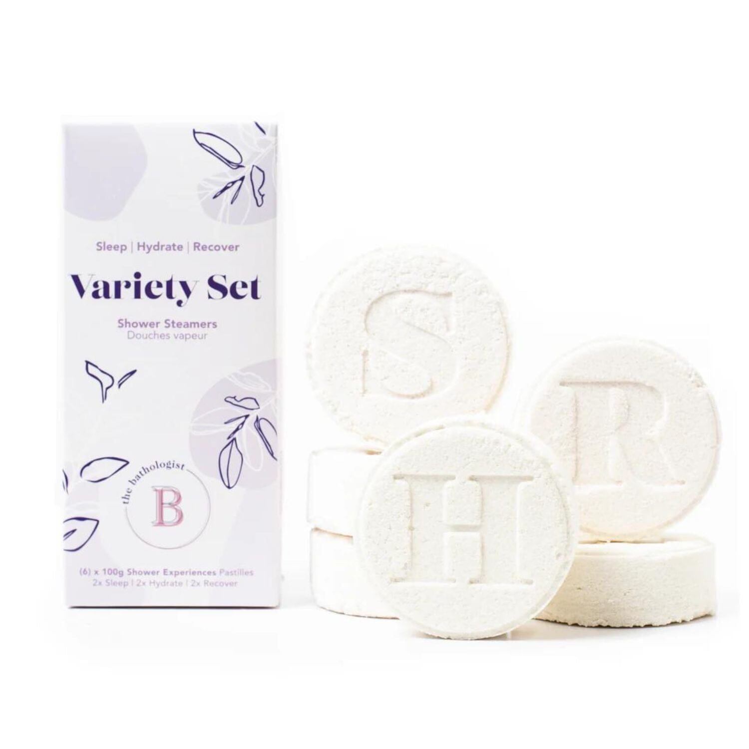 The Bathologist Shower Steamers - Variety Set (6 x 100g) Bathorium 