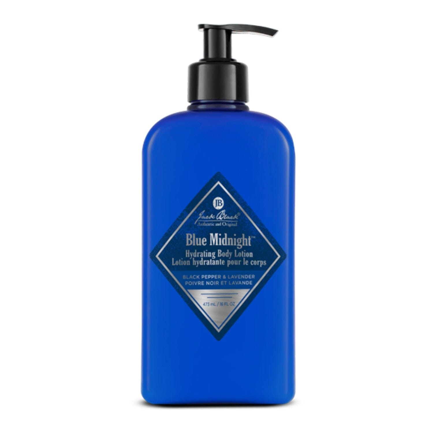 Jack Black Blue Midnight Hydrating Body Lotion (473ml) Body Moisturizers Jack Black 