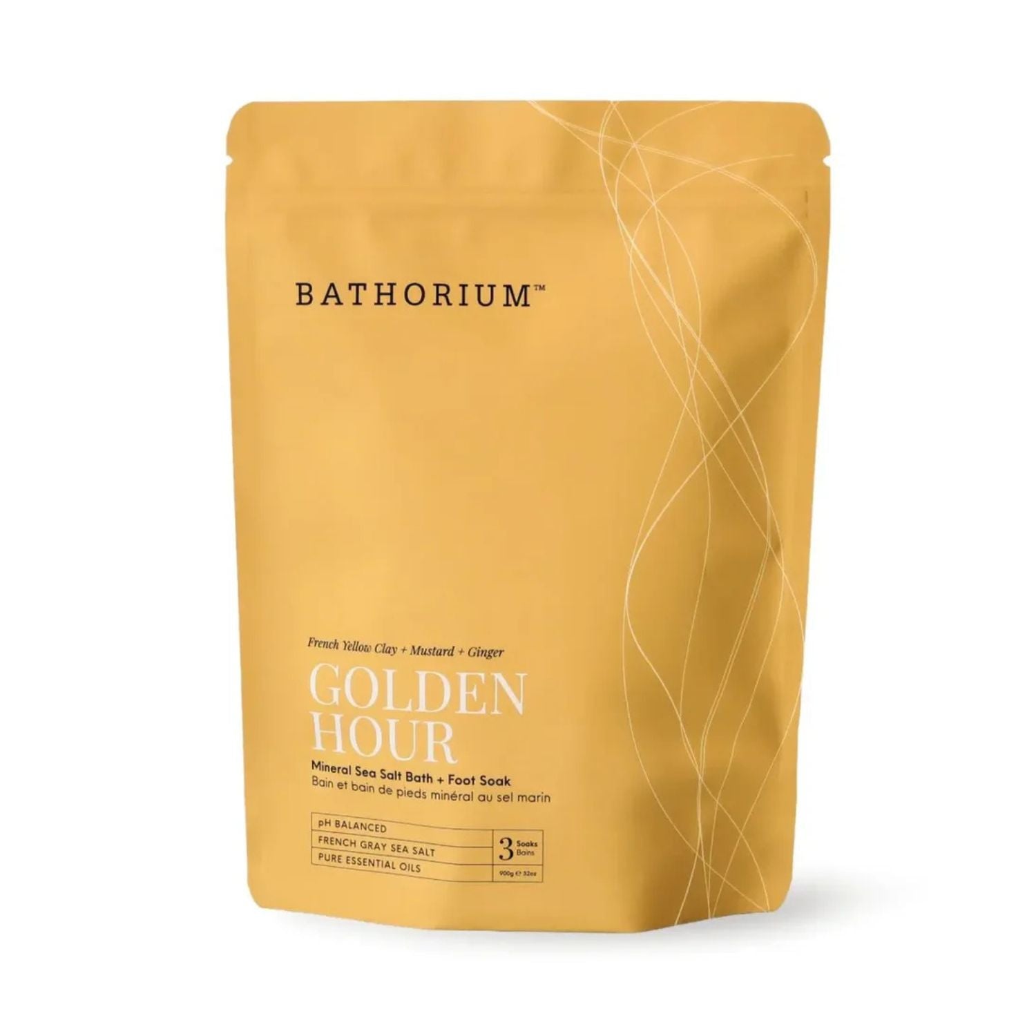 Bathorium Golden Hour Mineral Clay Bath Soak (900g)