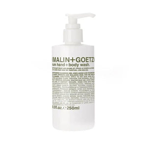 (Malin+Goetz) Rum Hand + Body Wash (Size Options) Shower Gels & Washes (Malin+Goetz) 