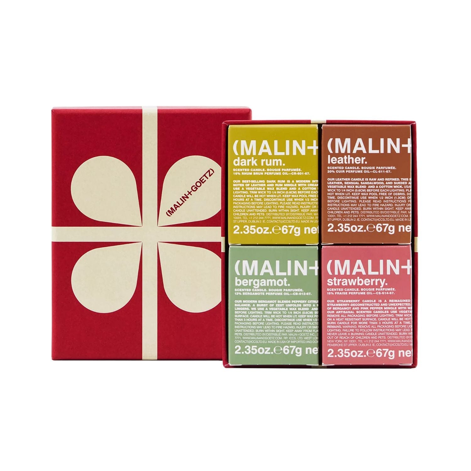 (Malin+Goetz) Scent The Mood Holiday Votive Set (4 x 67g) Candles (Malin+Goetz) 