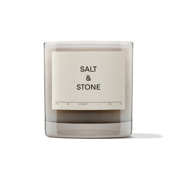 Salt & Stone Candle - Fig & Violet (240g) Candles Salt & Stone 