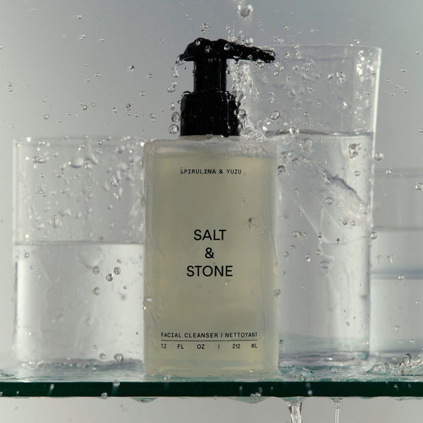 Salt & Stone Spirulina & Yuzu Facial Cleanser (212ml) Cleansers Salt & Stone 