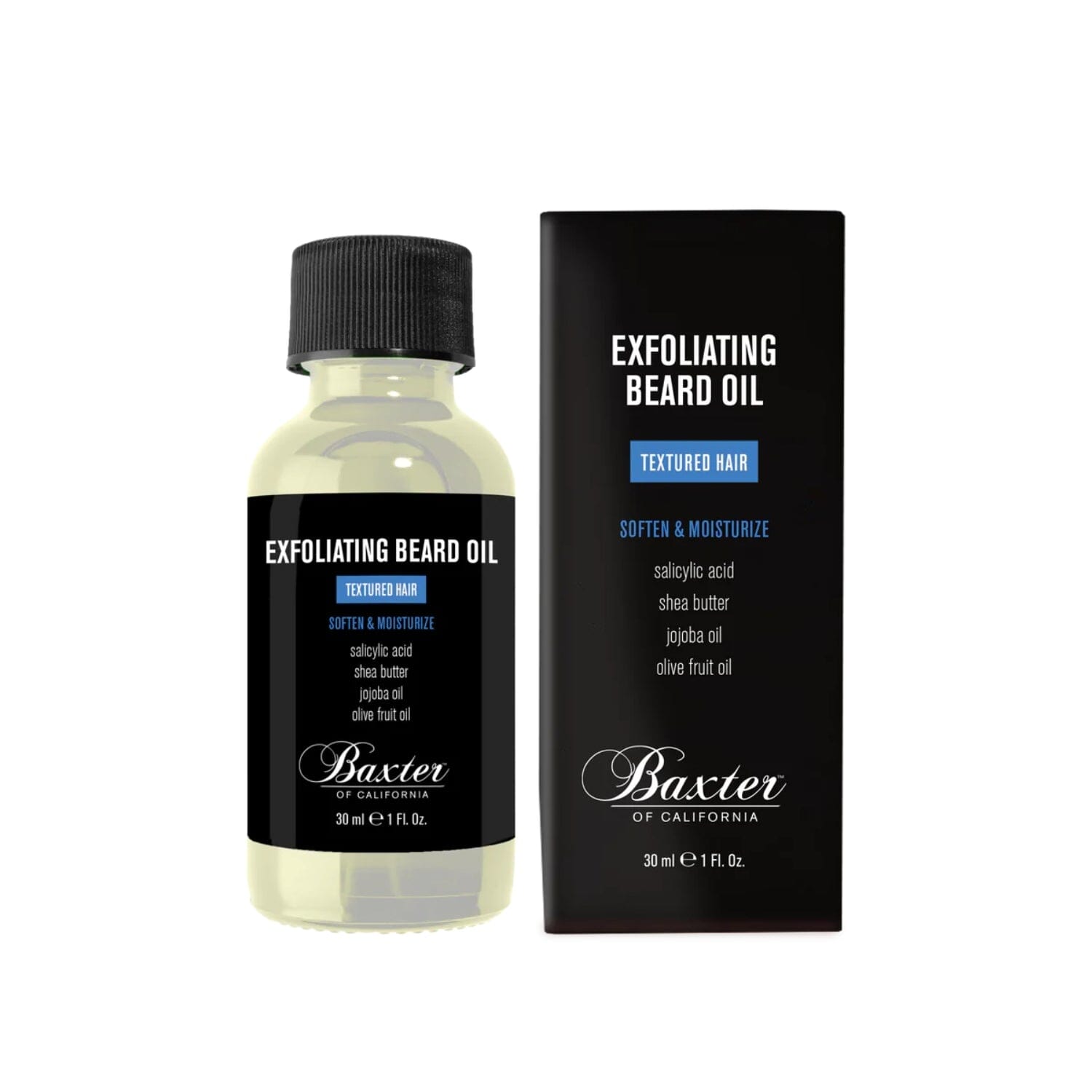 Baxter of California Exfoliating Beard Oil (30ml) Beard OIls Baxter Of California 