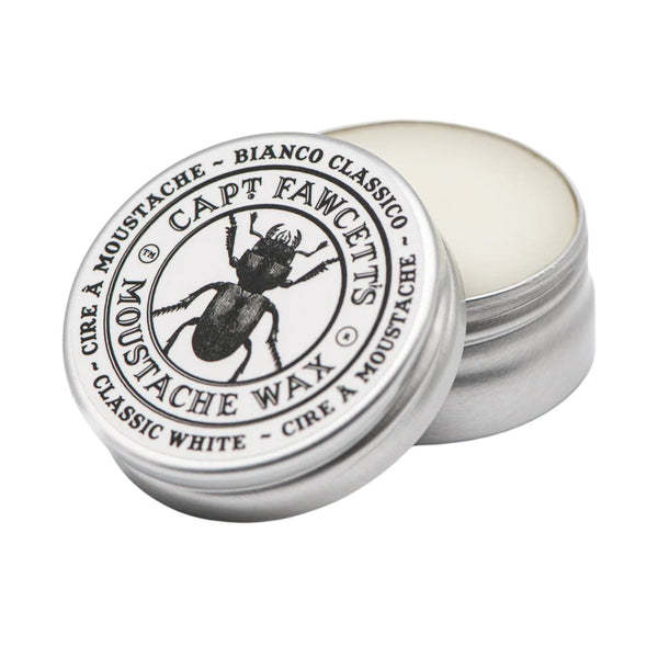 Captain Fawcett's Bianco Classico Moustache Wax (15ml) Moustache Waxes Capt. Fawcett 