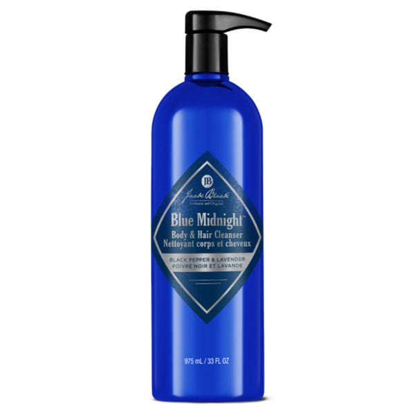 Jack Black Blue Midnight Body & Hair Cleanser (Size Options) Shower Gels & Washes Jack Black 975ml 