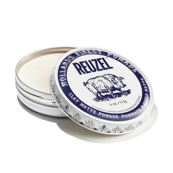 Reuzel Clay Matte Pomade (Size Options) Clays Reuzel 