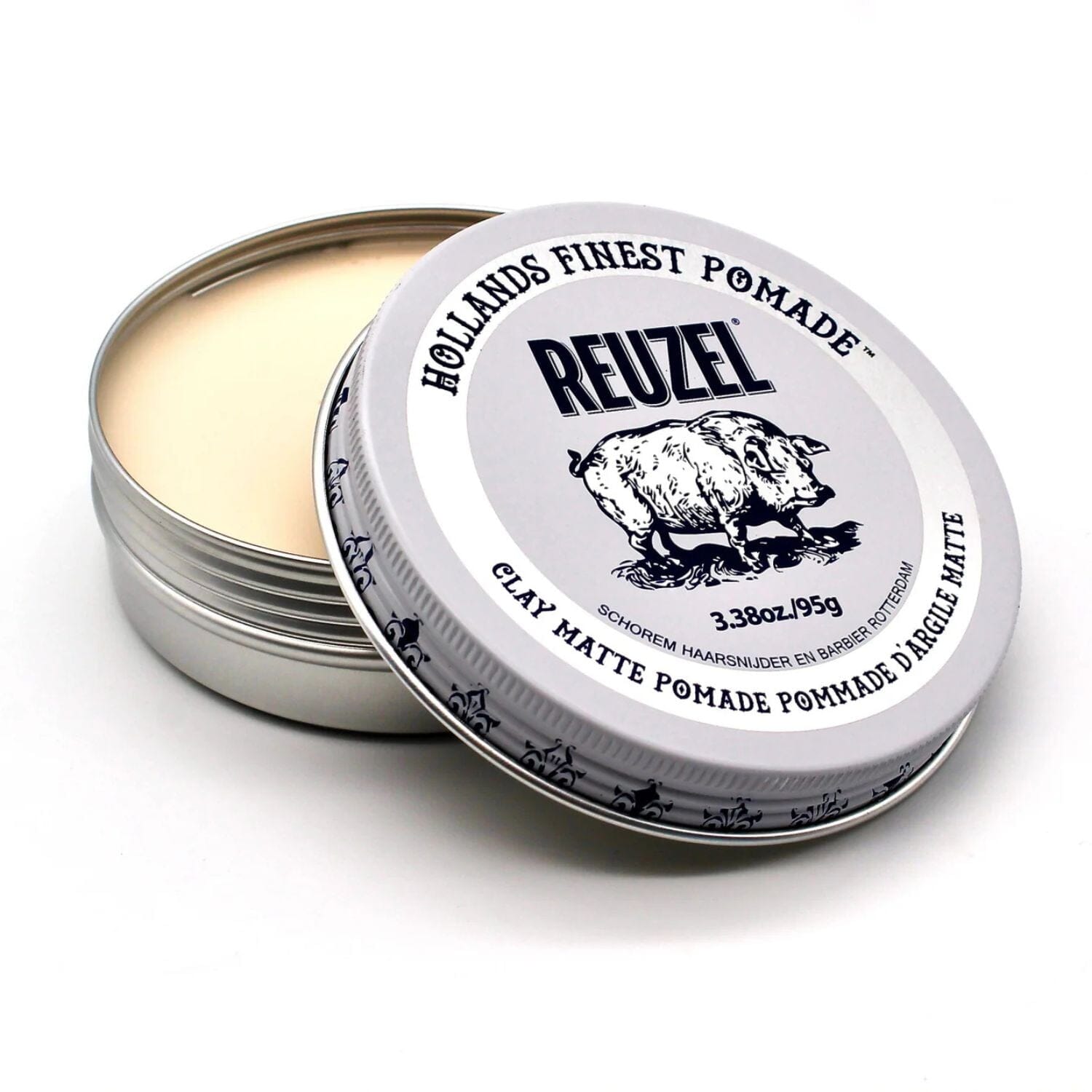 Reuzel Clay Matte Pomade (Size Options) Clays Reuzel 95g 