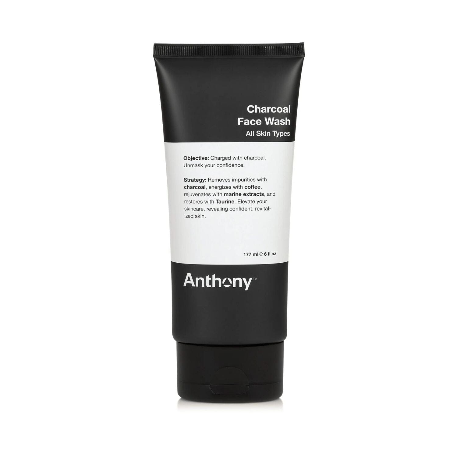 Anthony Charcoal Face Wash (177ml) Face Cleanser Anthony Logistics 