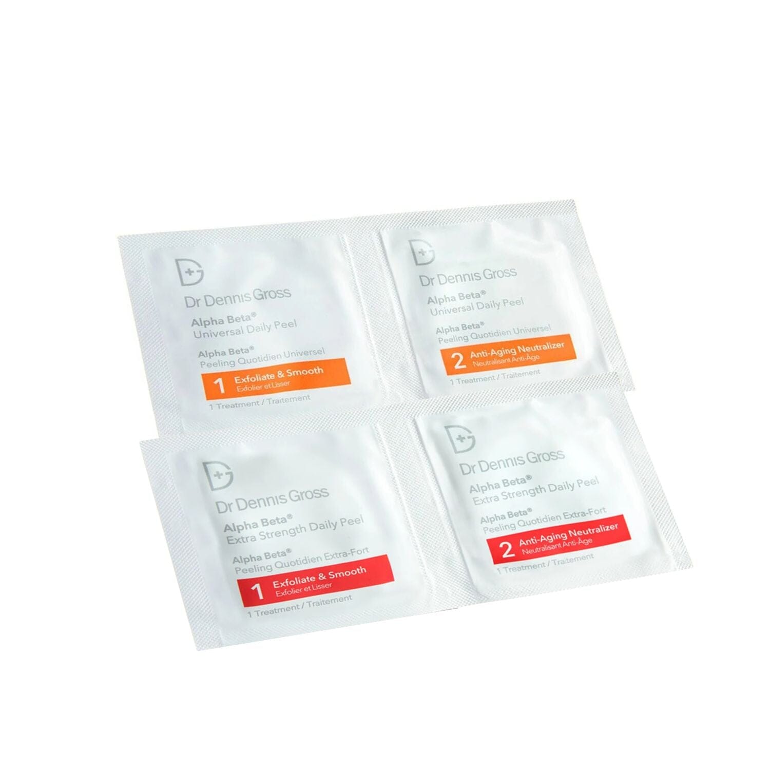 Dr. Dennis Gross Alpha Beta Peel - 10 Packettes (5 Universal + 5 Extra Strength) Pads & Peels Dr. Dennis Gross 