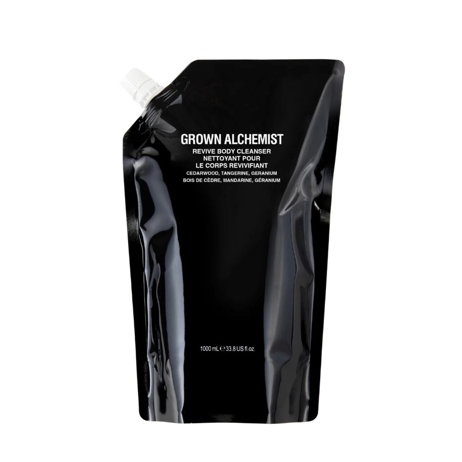 Grown Alchemist Revive Body Cleanser - Cedarwood, Tangerine, Geranium (Size Options) Shower Gels & Washes Grown Alchemist 1L (Refill) 