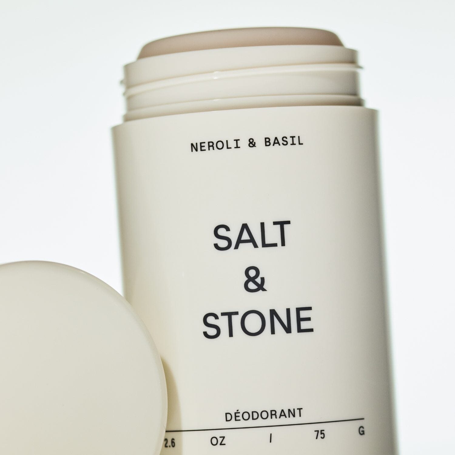 Salt & Stone Formula No 1 Extra Strength Natural Deodorant - Neroli & Basil (75g) Deodorants & Antiperspirants Salt & Stone 