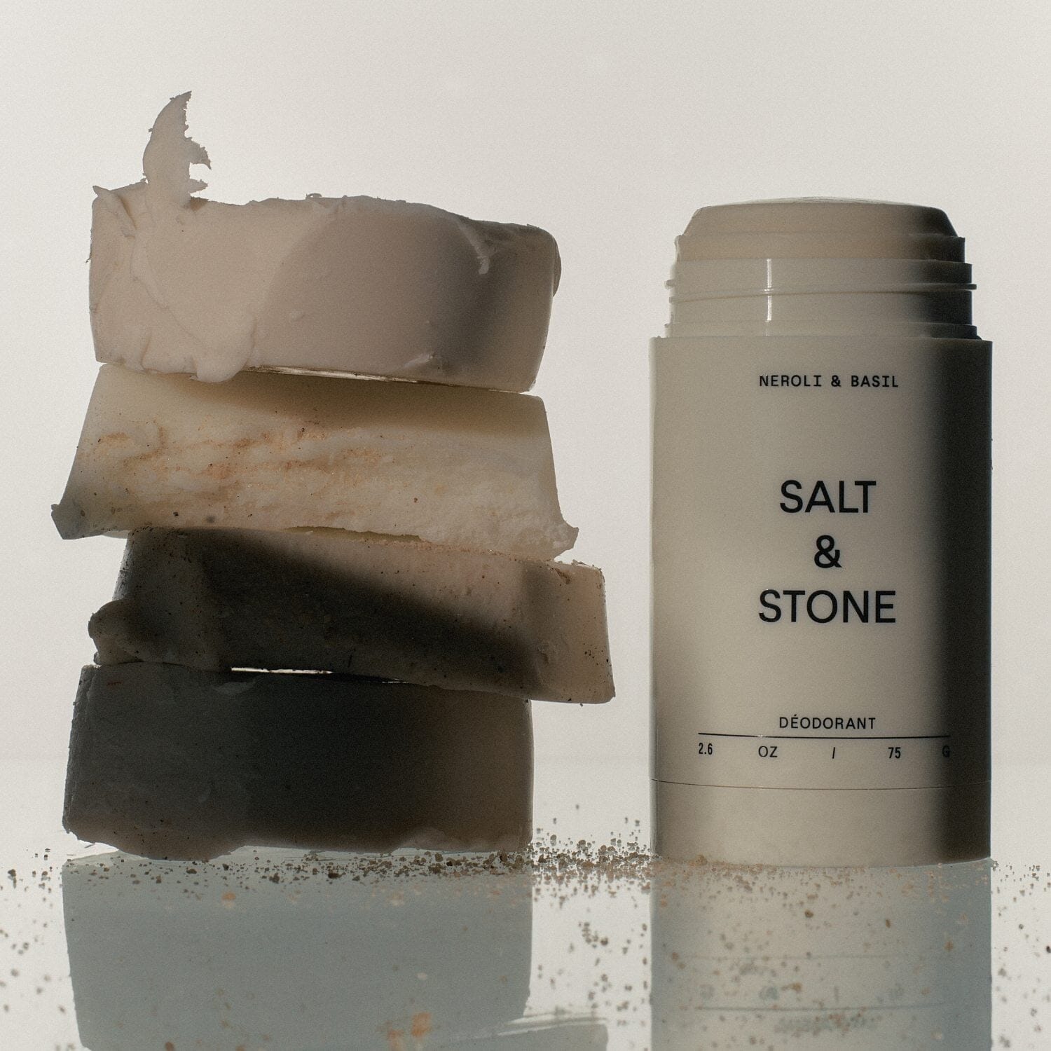 Salt & Stone Formula No 1 Extra Strength Natural Deodorant - Neroli & Basil (75g) Deodorants & Antiperspirants Salt & Stone 