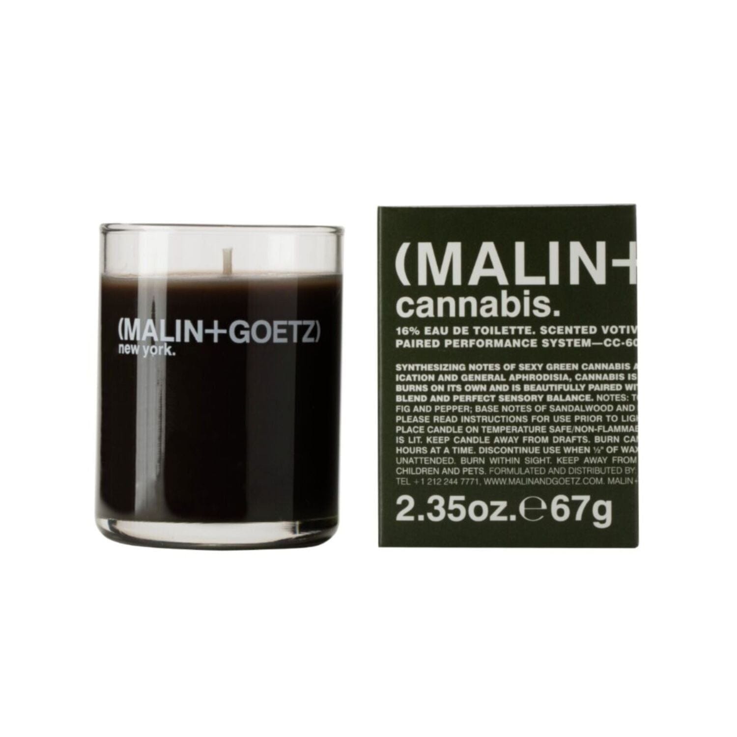 (Malin+Goetz) Cannabis Votive (67g) Votives (Malin+Goetz) 