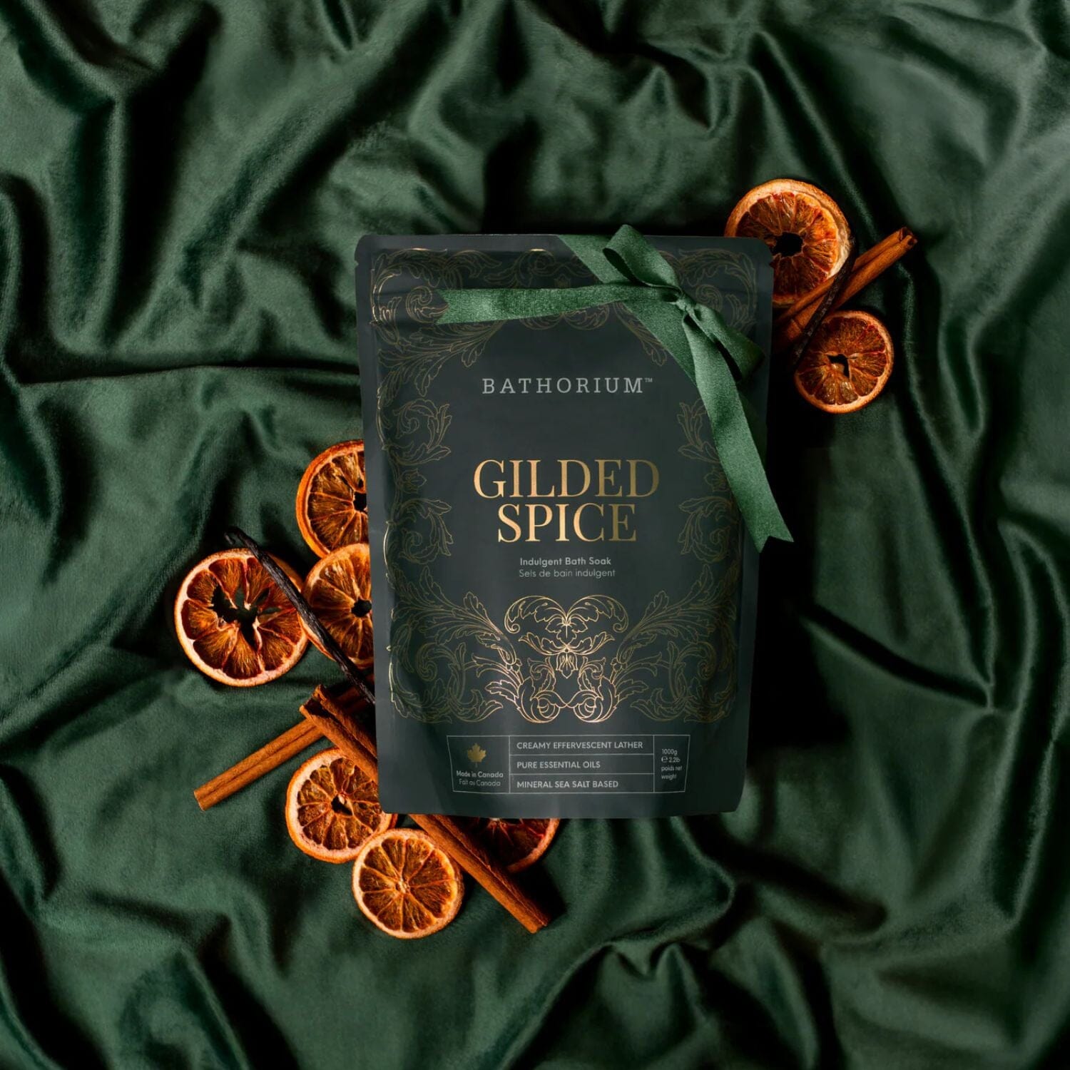 Bathorium Gilded Spice Indulgent Bath Soak (1000g) Bath Salt / Soaks Bathorium 
