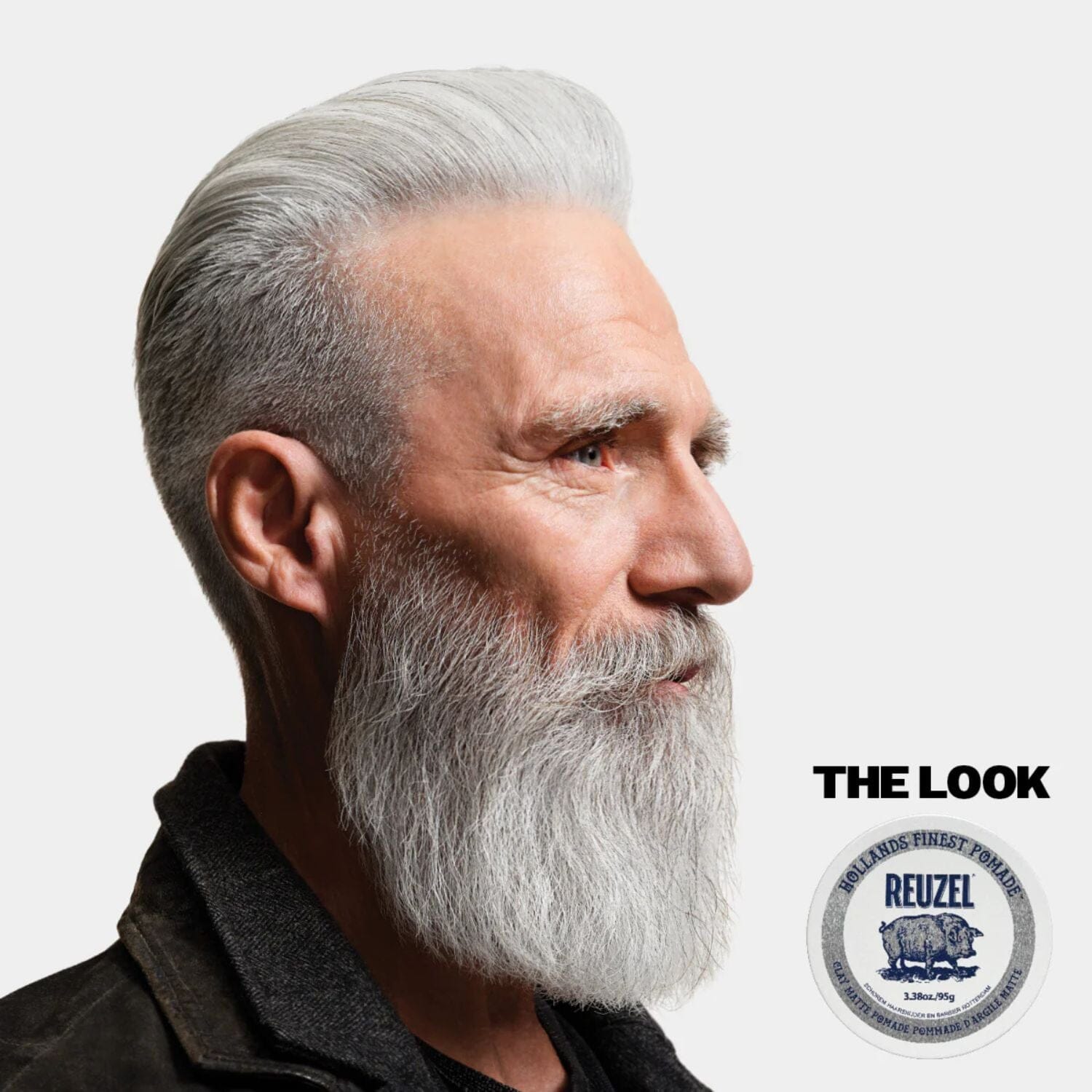 Reuzel Clay Matte Pomade (Size Options) Clays Reuzel 