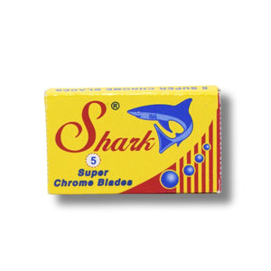 Shark Super Chrome Double Edge Saftey Razor Blades (5ct) Blades Shark 