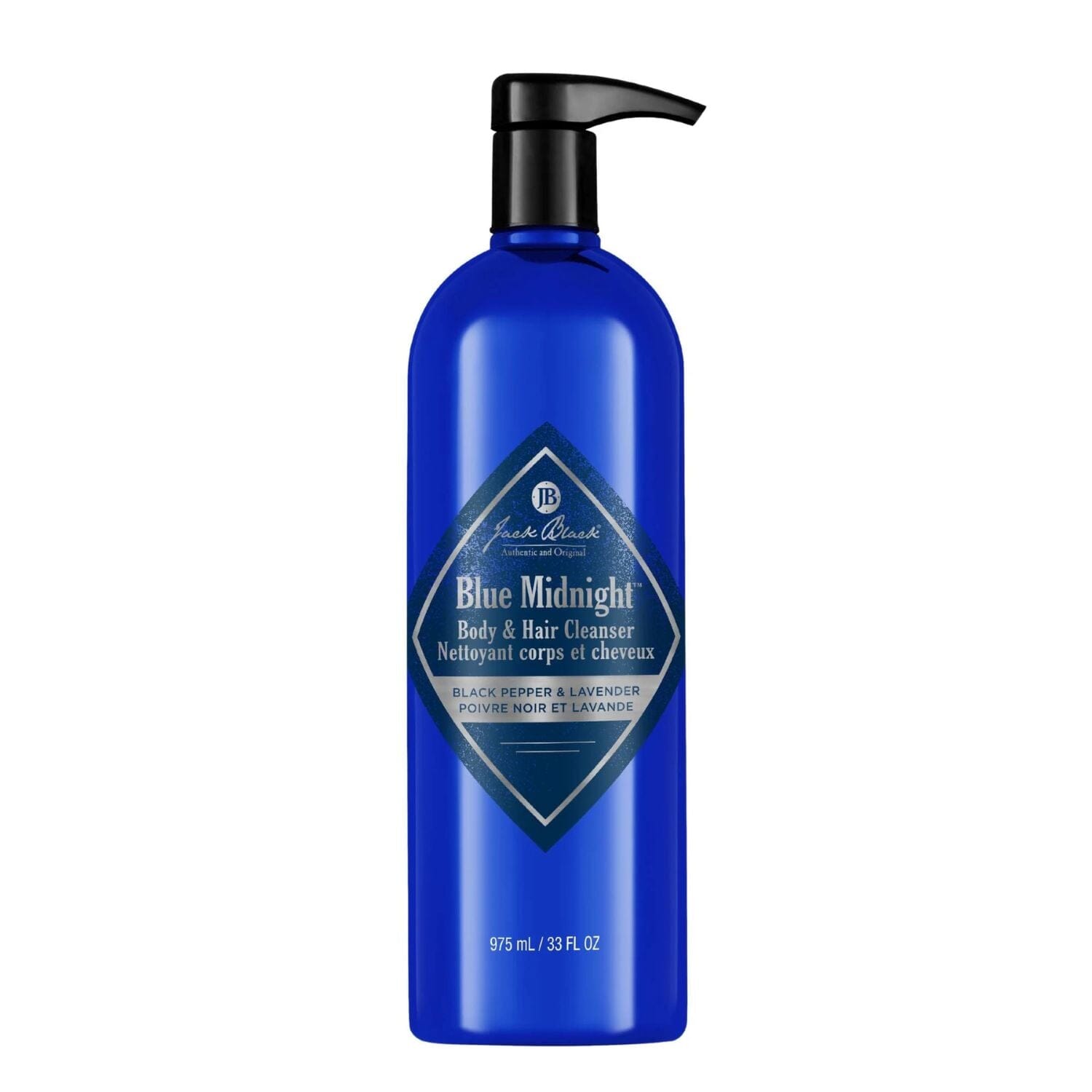 Jack Black Blue Midnight Body & Hair Cleanser (Size Options) Shower Gels & Washes Jack Black 975ml 