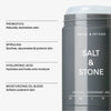 Salt & Stone Formula No 2 Natural Deodorant Gel For Sensitive Skin - Santal & Vetiver (75g) Deodorants & Antiperspirants Salt & Stone 