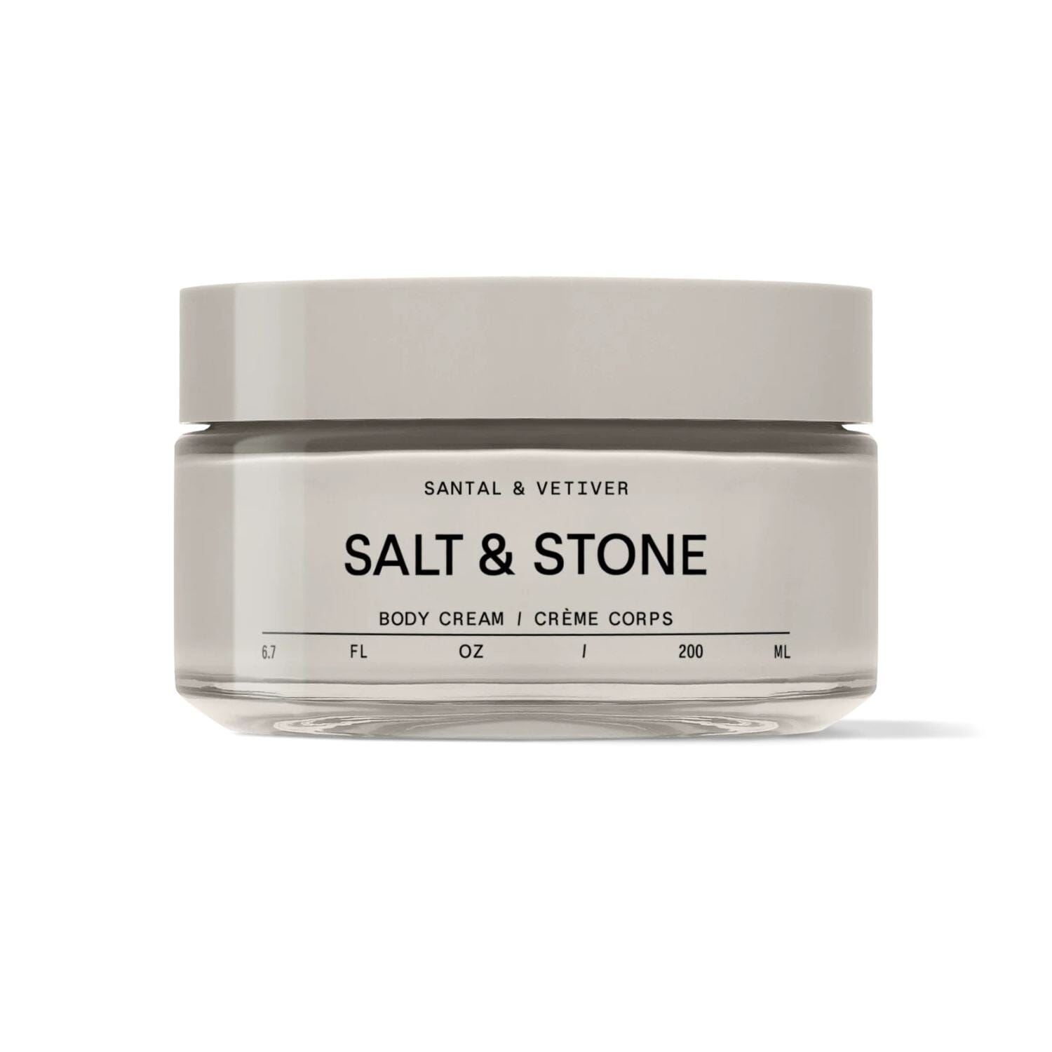Salt & Stone Body Cream - Santal & Vetiver (200ml) Body Moisturizers Salt & Stone 