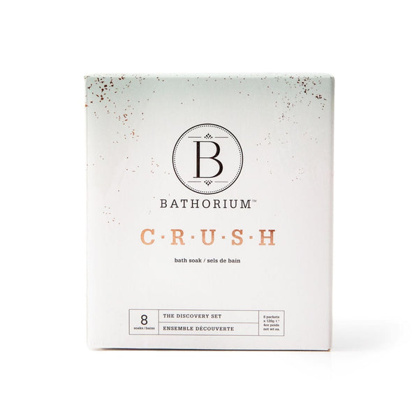 Bathorium The Crush Gift Set - 8 Pack (8 x 120g) Bath Salt / Soaks Bathorium 