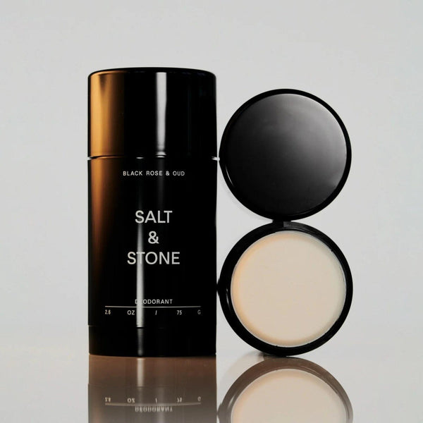 Salt & Stone Formula No 1 Extra Strength Natural Deodorant - Black Rose & Oud (75g) Deodorants & Antiperspirants Salt & Stone 