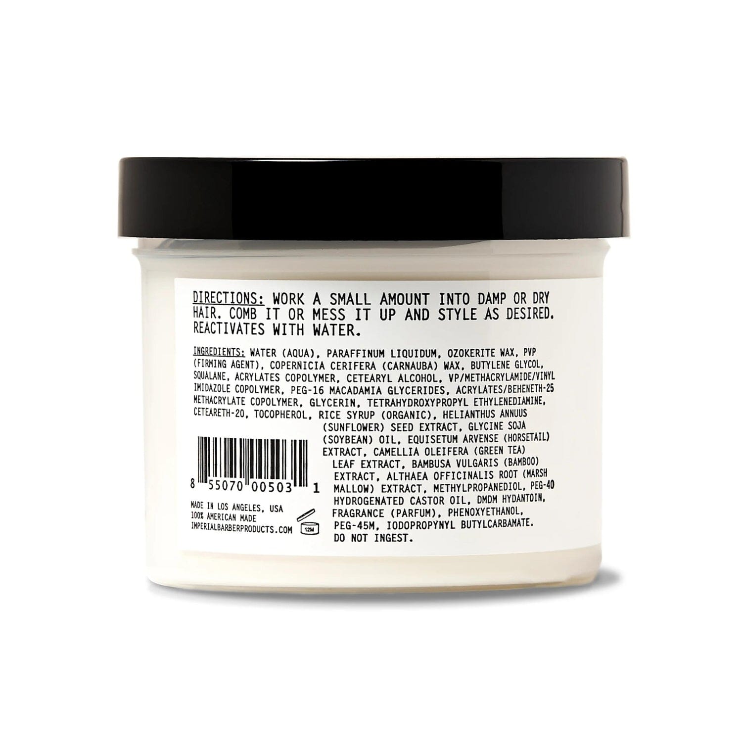 Imperial Matte Pomade Paste (Size Options) Pomades Imperial Barber Products 