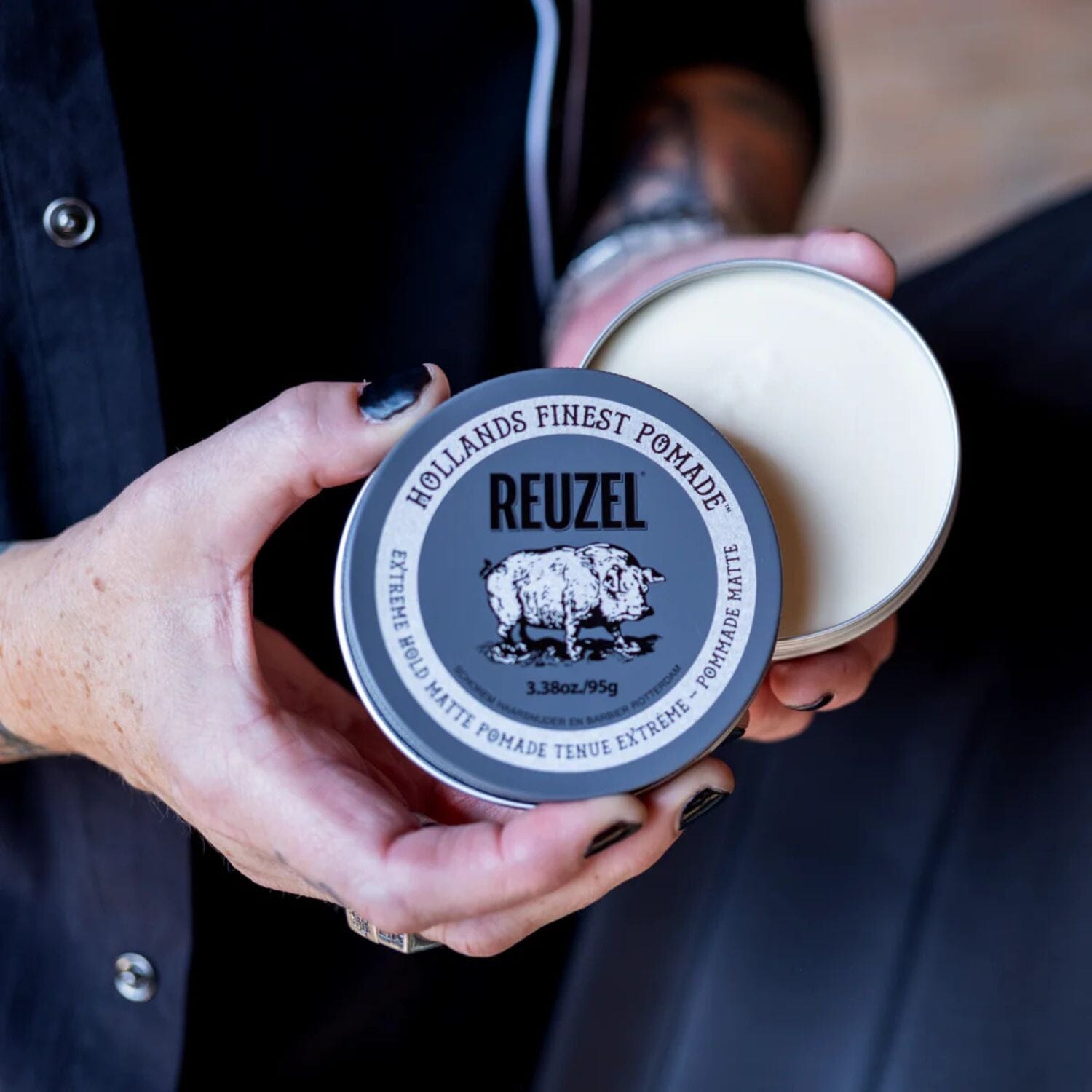 Reuzel Extreme Hold Matte Pomade (Size Options) Putties & Pastes Reuzel 