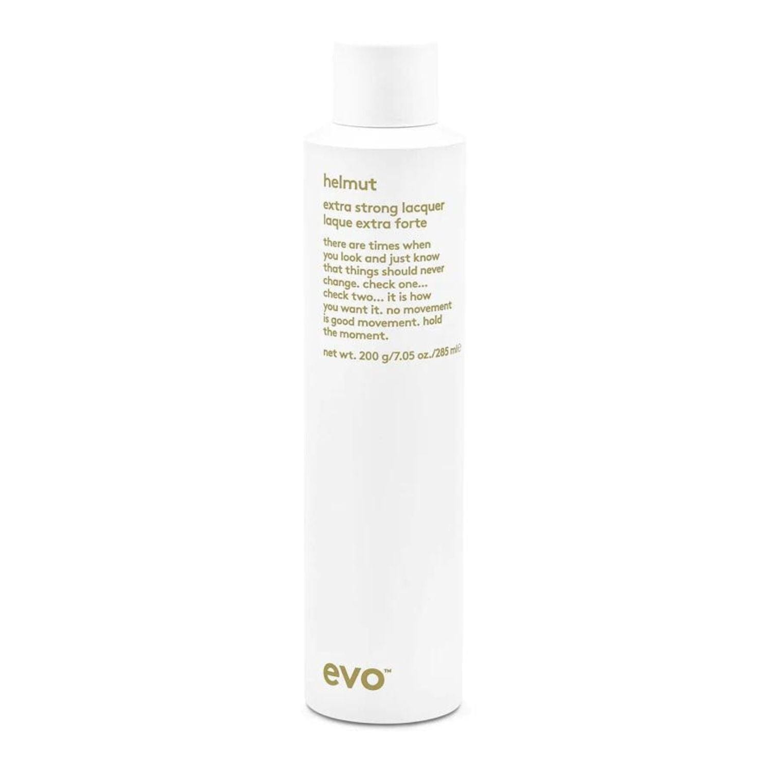Evo Helmut Extra Strong Laquer (Size Options) Tonics & Sprays Evo 285ml 