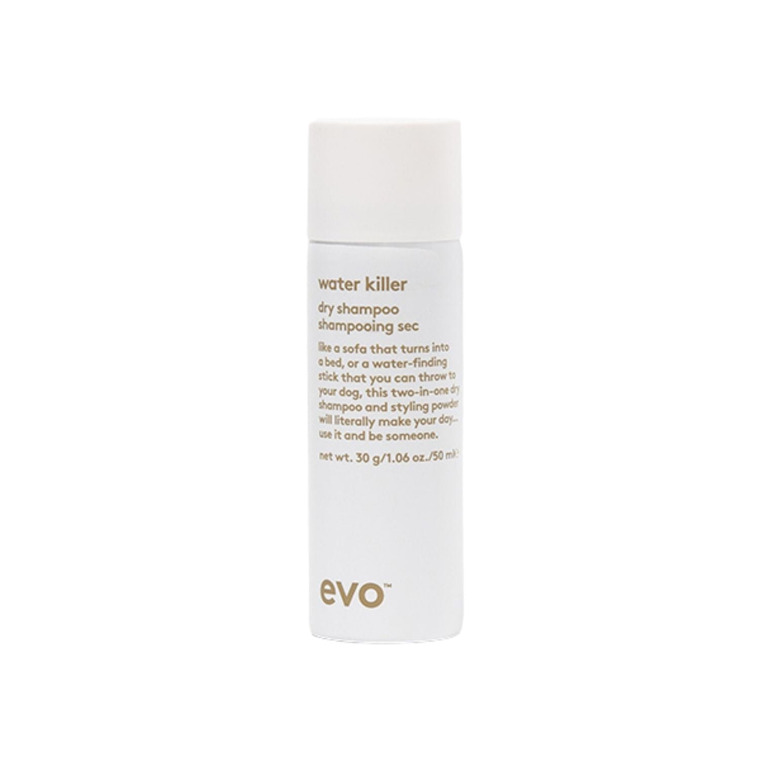 Evo Water Killer Dry Shampoo (Size Options) Tonics & Sprays Evo 50ml 
