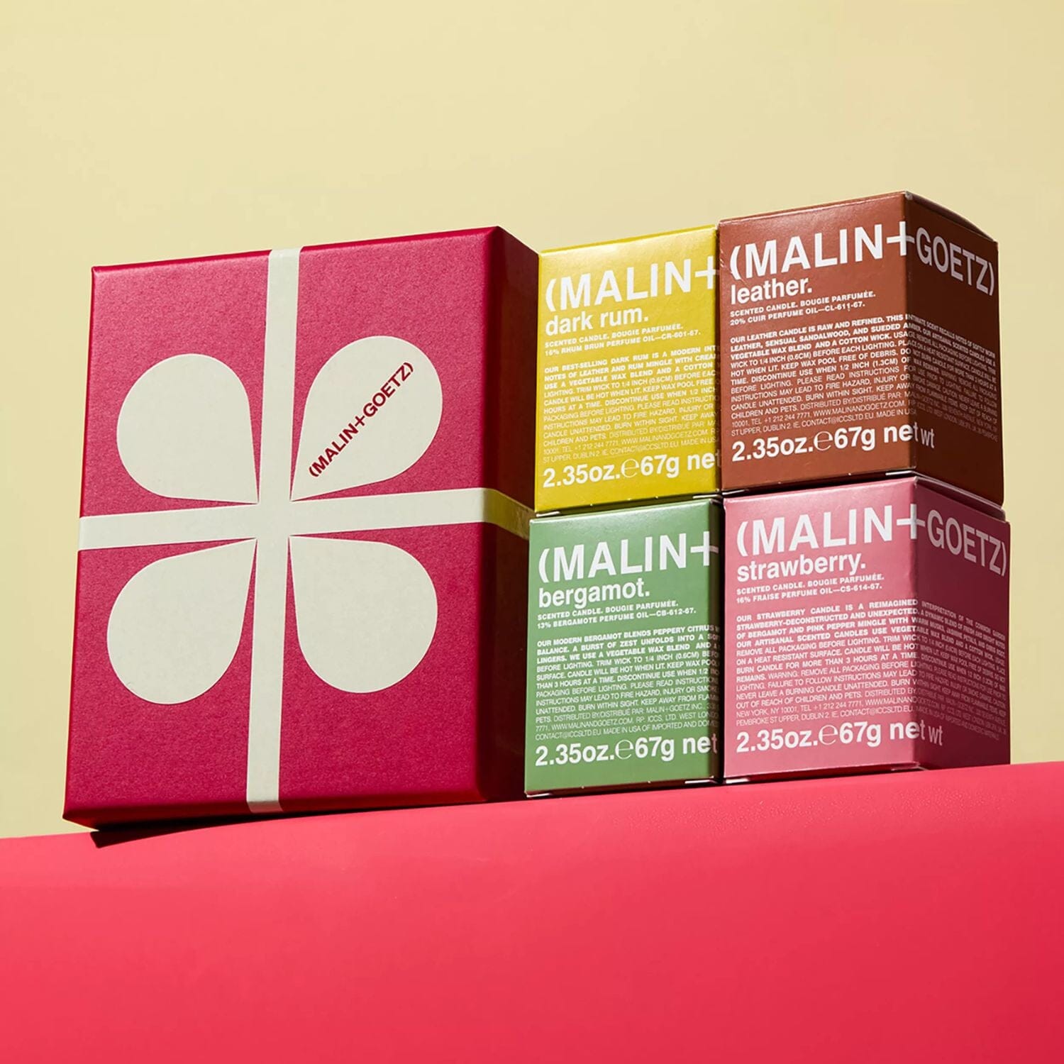 (Malin+Goetz) Scent The Mood Holiday Votive Set (4 x 67g) Candles (Malin+Goetz) 