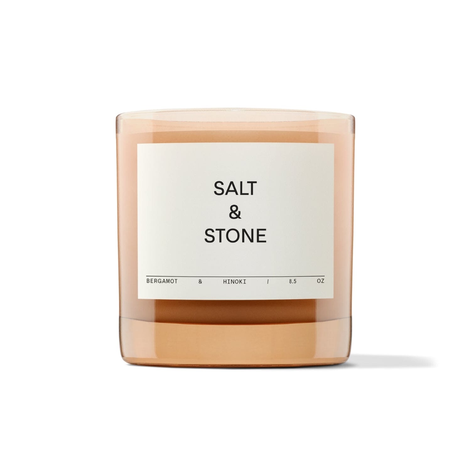 Salt & Stone Candle - Bergamot & Hinoki (240g) Candles Salt & Stone 