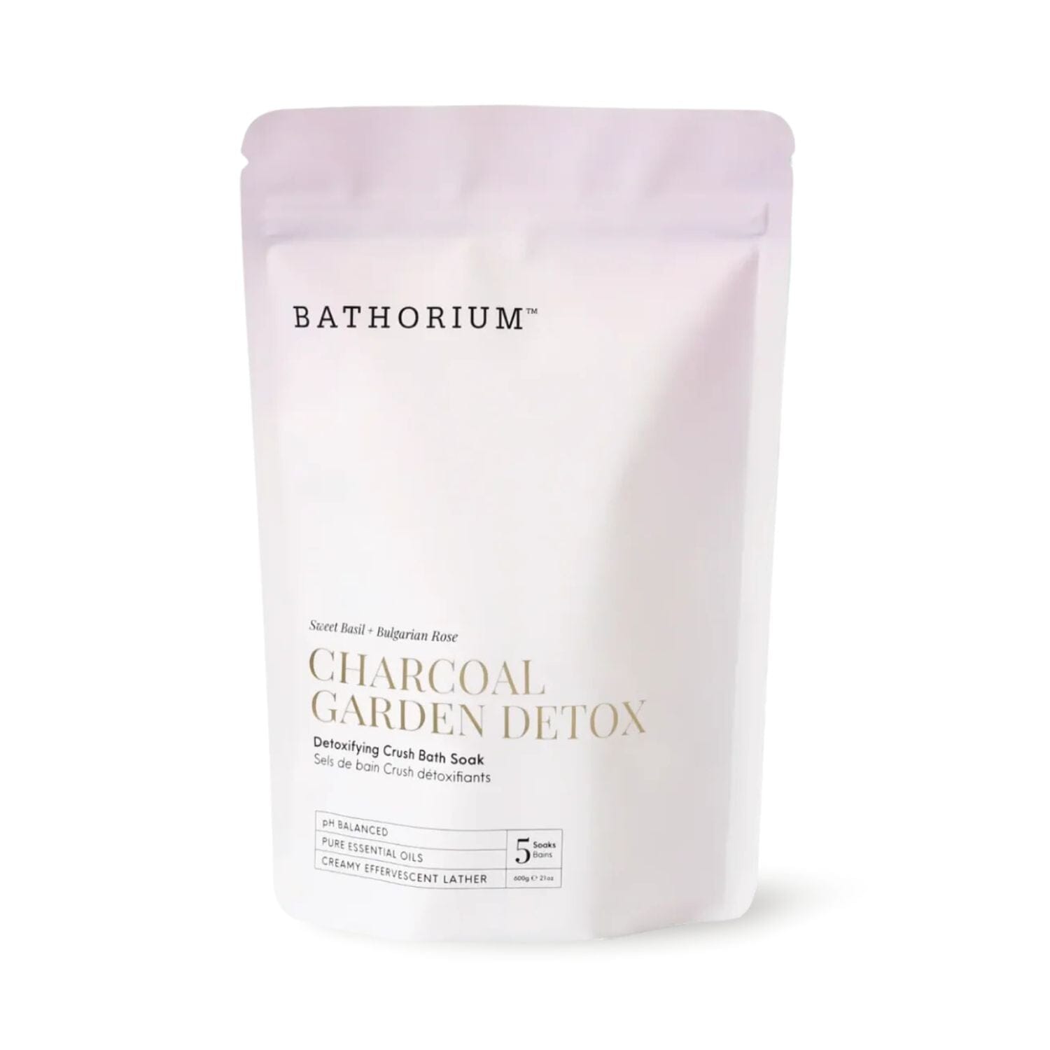 Bathorium Crush Detoxifying Bath Soak - Charcoal Garden Detox (Size Options) Bath Salt / Soaks Bathorium 