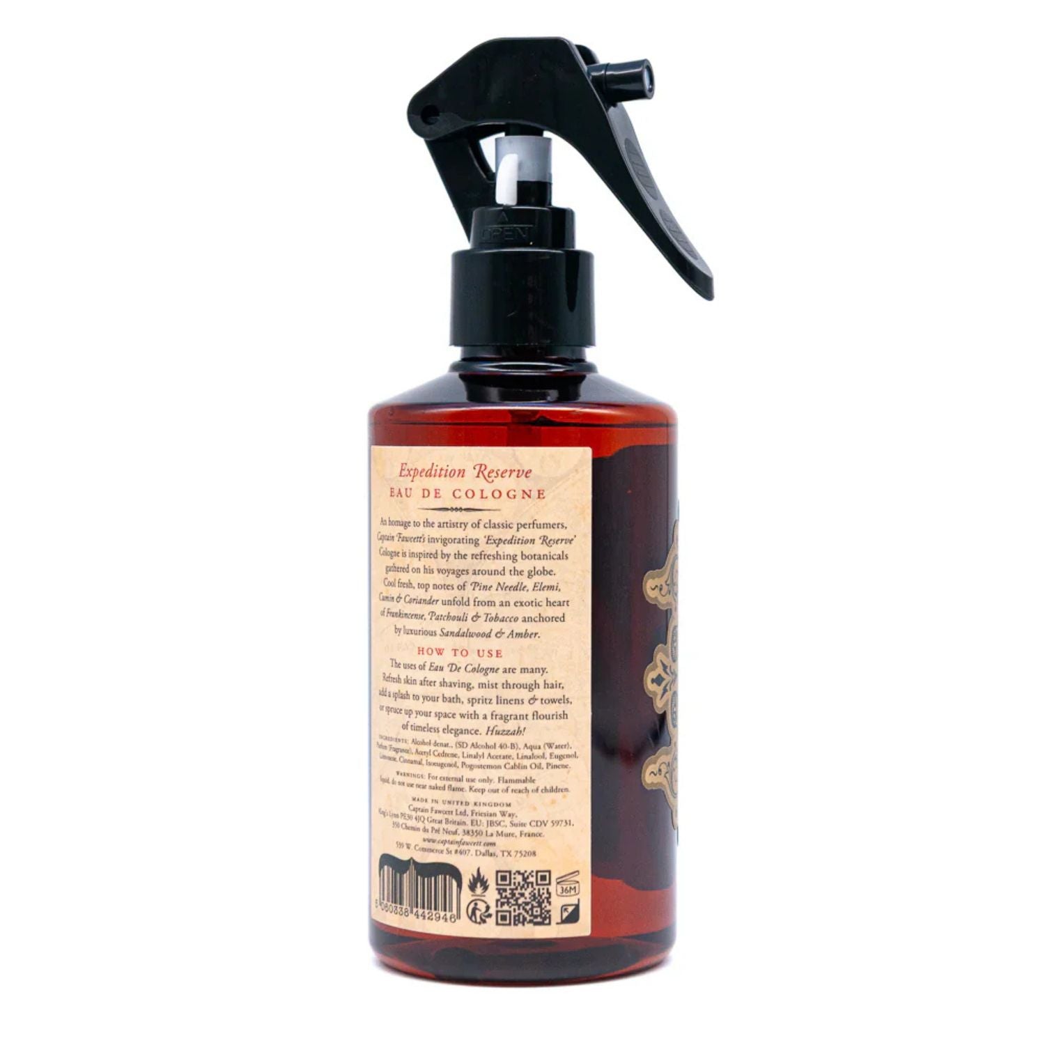 Captain Fawcett Expedition Reserve Eau De Cologne (250ml)