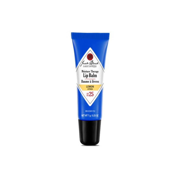 Jack Black Moisture Therapy Lip Balm SPF 25 - Lemon (7g) SPF Lip Balms Jack Black 