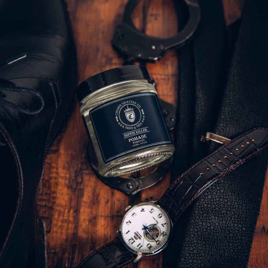 Crown Shaving Co. Hippie Killer Styling Pomade (120ml) Pomades Crown Shaving Co. 