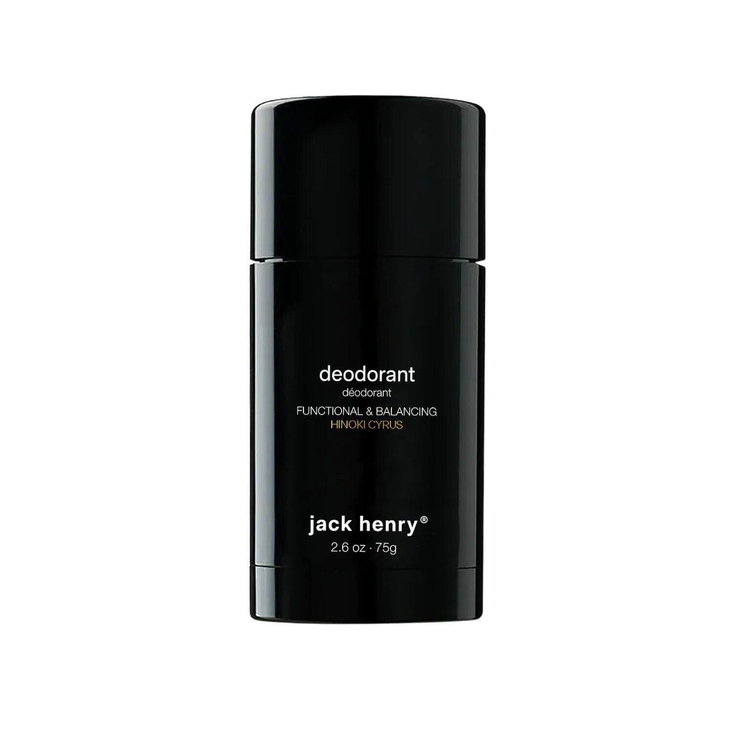 Jack Henry Deodorant - Hinoki Cypress (75g) Deodorants & Antiperspirants Jack Henry 